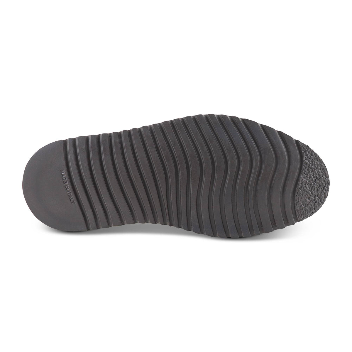 Dark brown suede smooth wedge derby