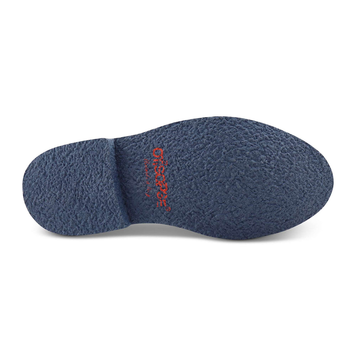 Blue suede ankle boots