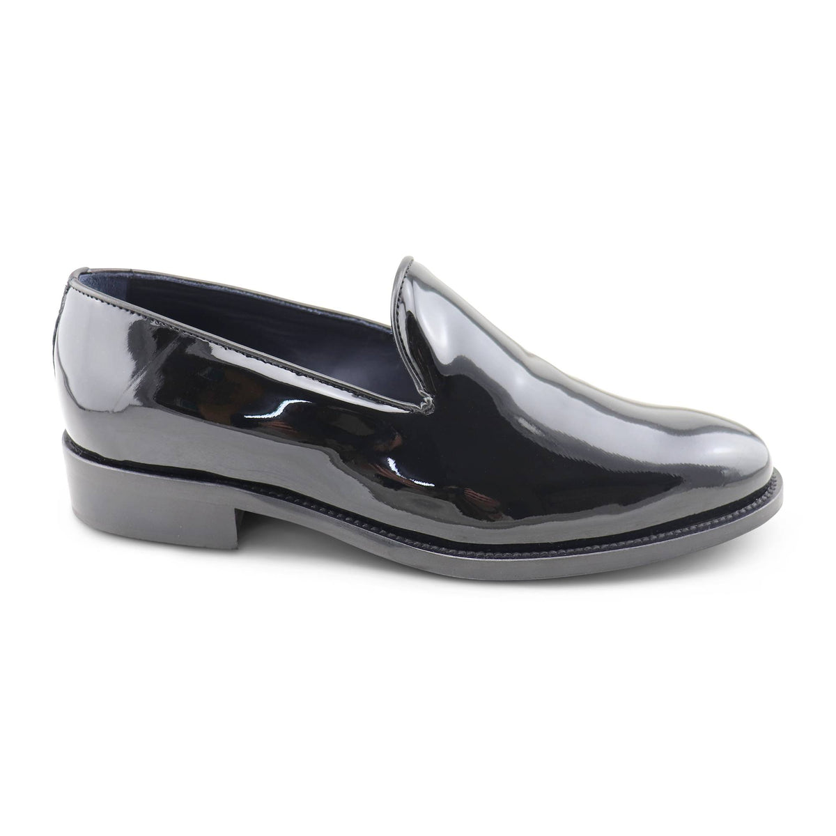 Slippers vernice nera