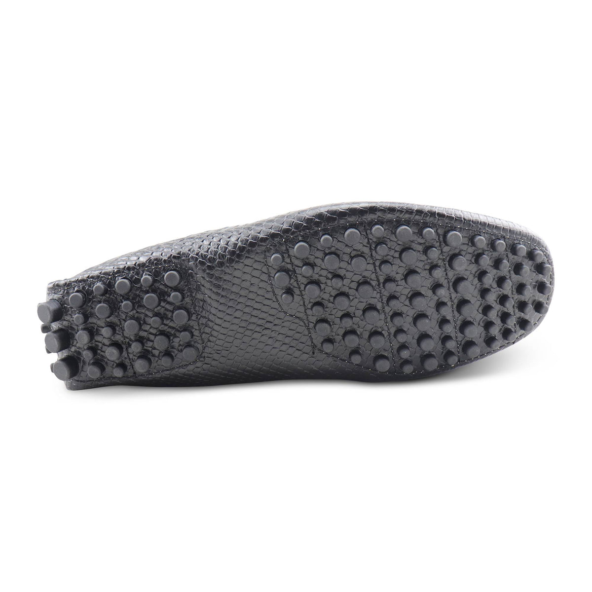 Mocassini con Gommini in pelle nera