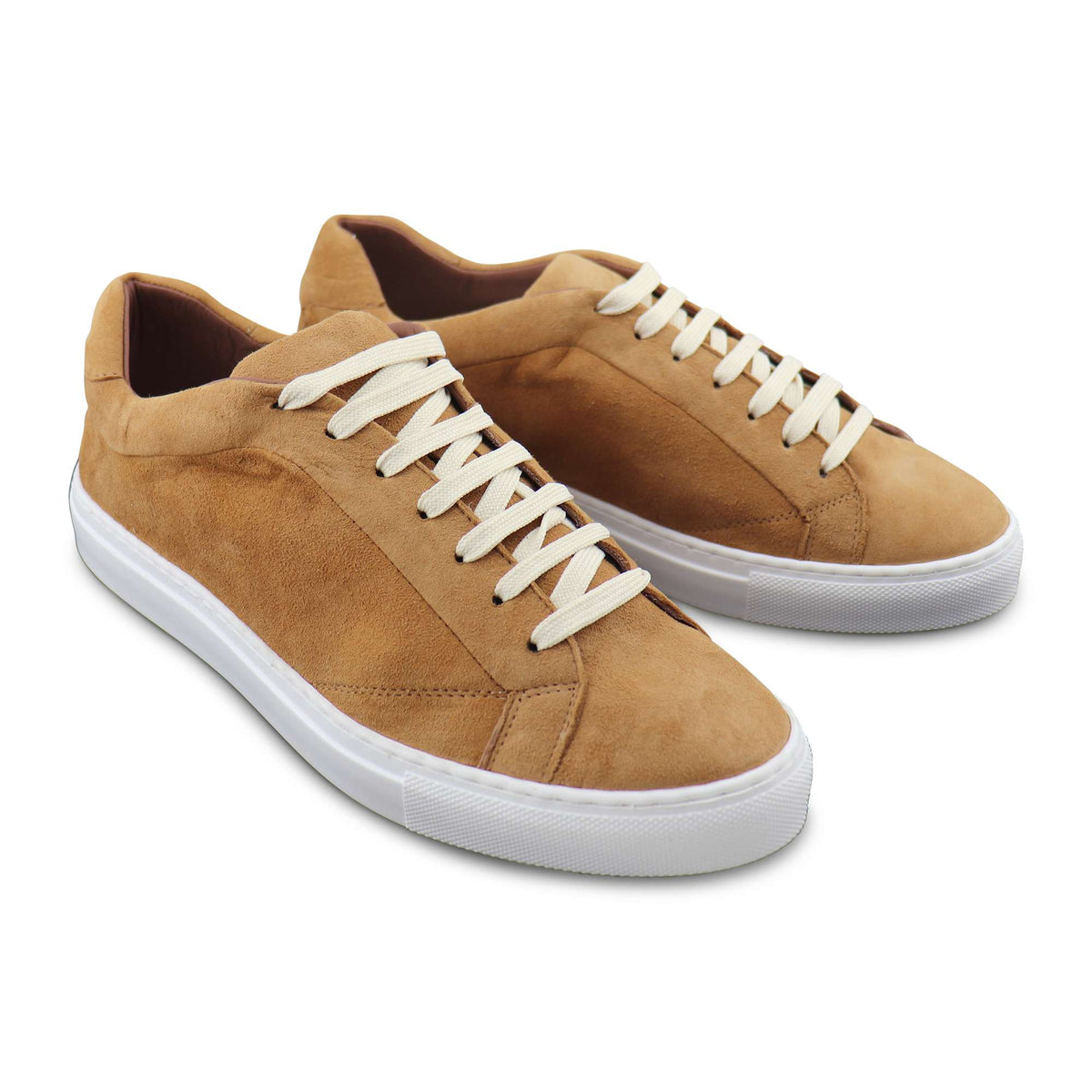 Sneakers in nabuk cuoio