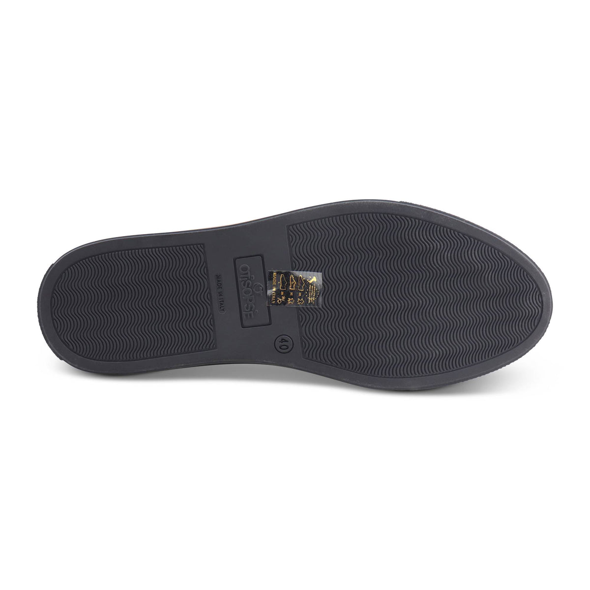 Sneakers in pelle nera