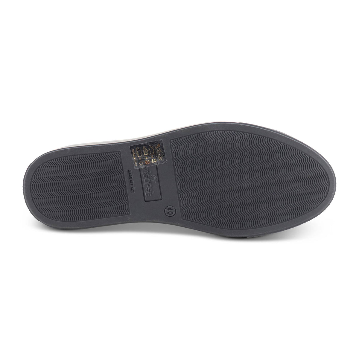 Sneakers in pelle e camoscio nero