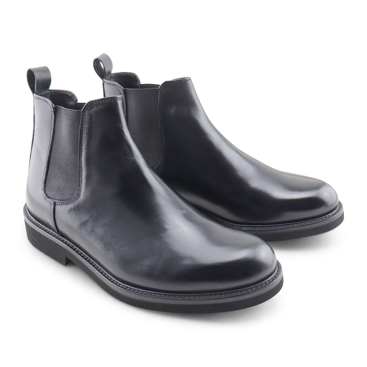 Chealse in pelle nera