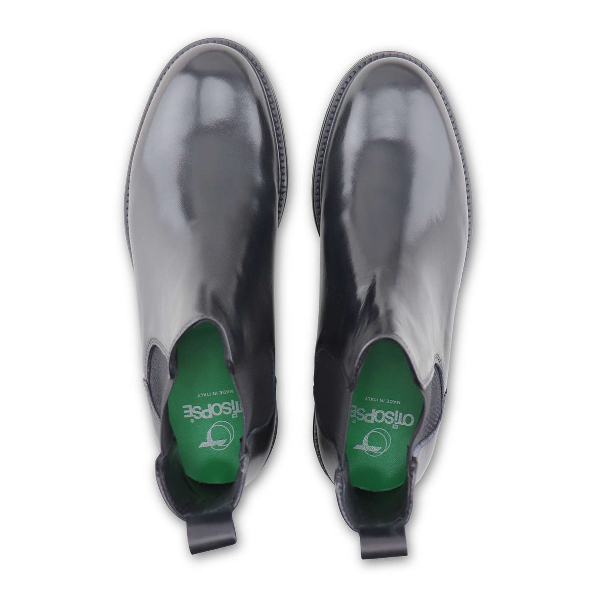 Chealse in pelle nera