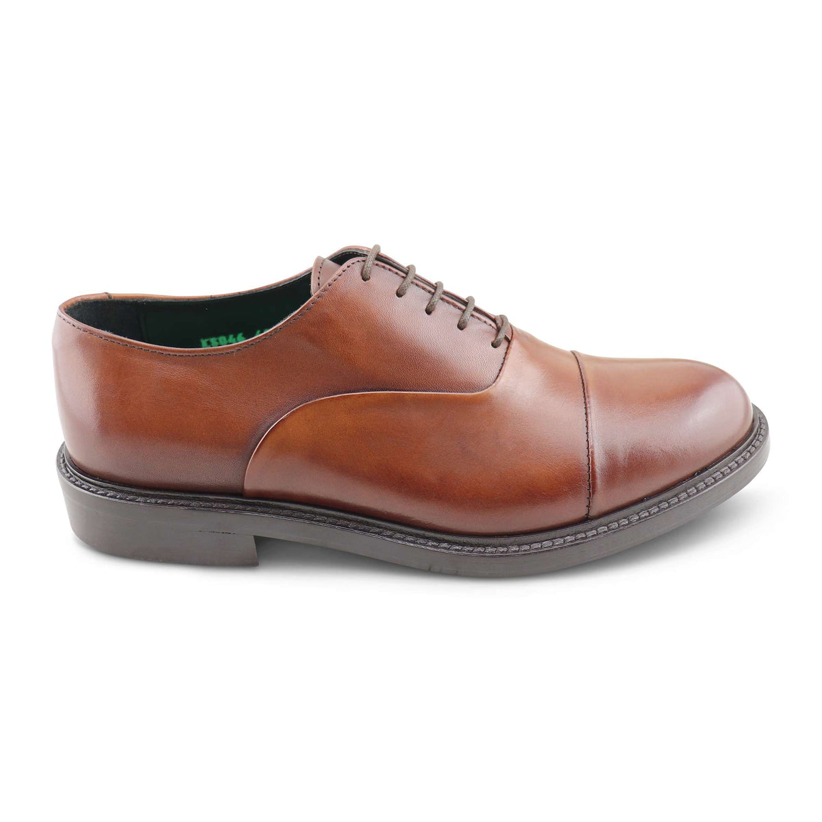 Francesina in pelle tan