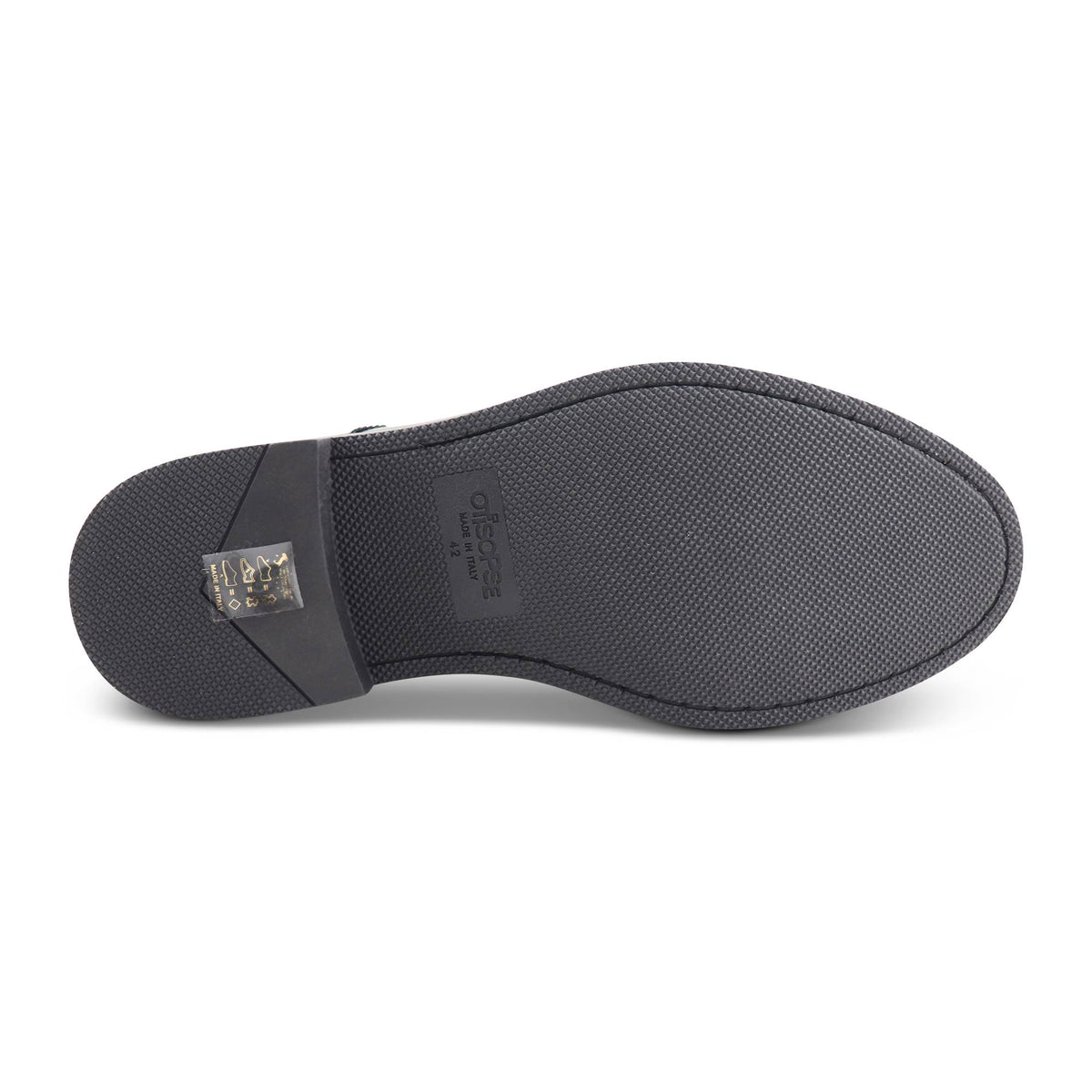 Derby in pelle nera