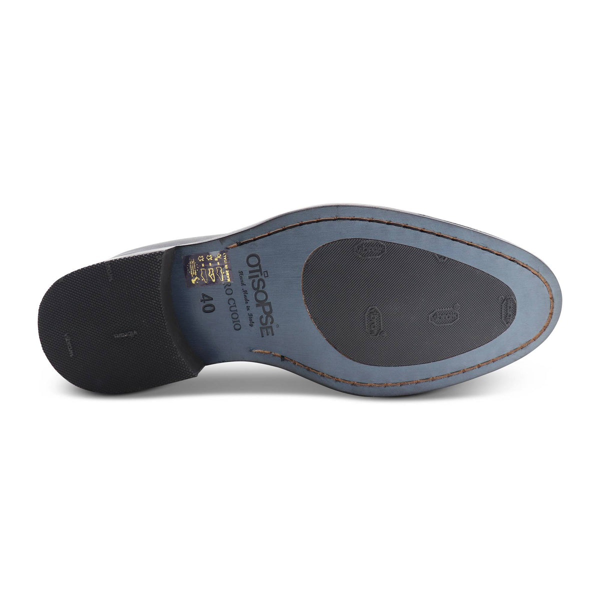 Derby in pelle nera