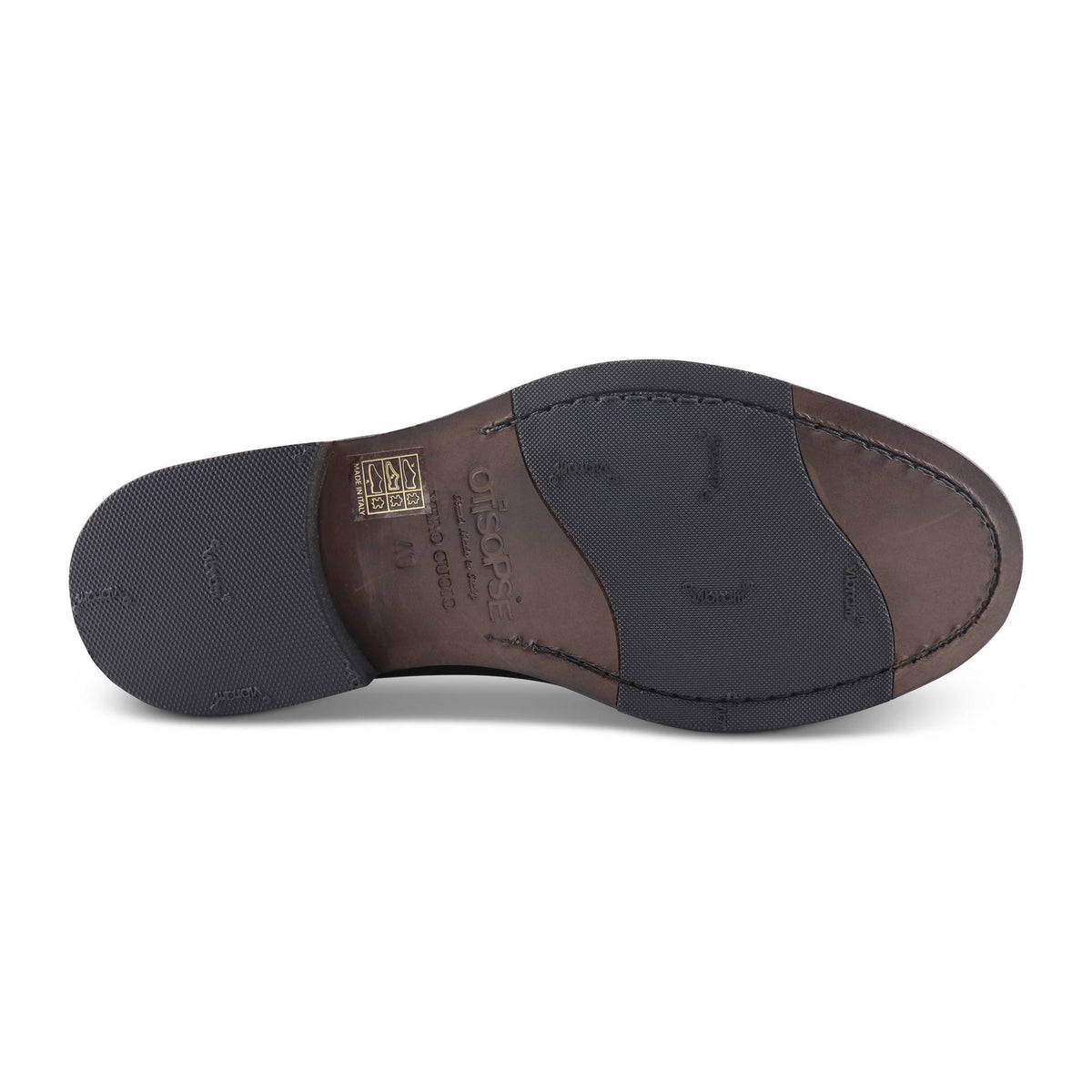 Tassel in pelle nera