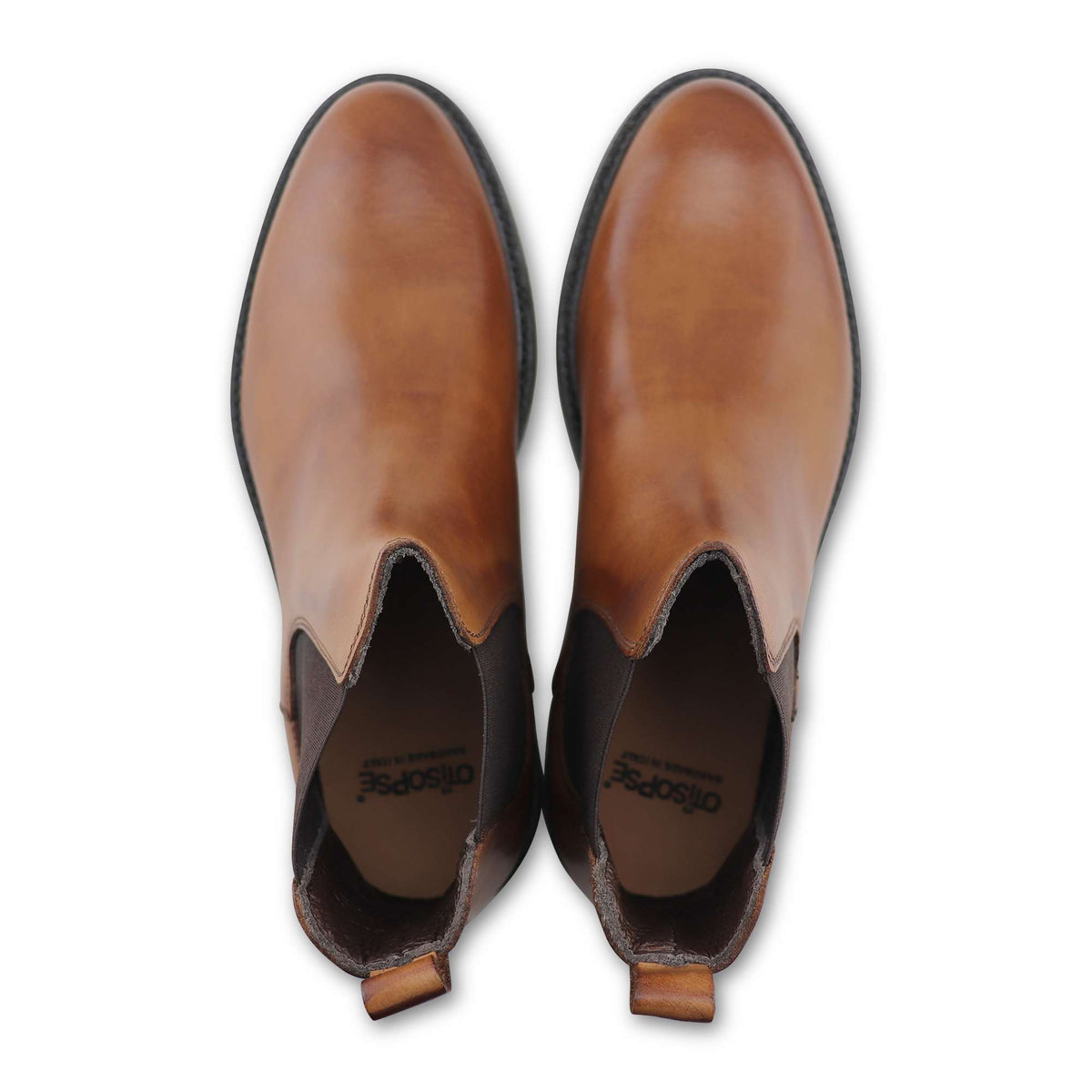Chelsea in pelle cuoio