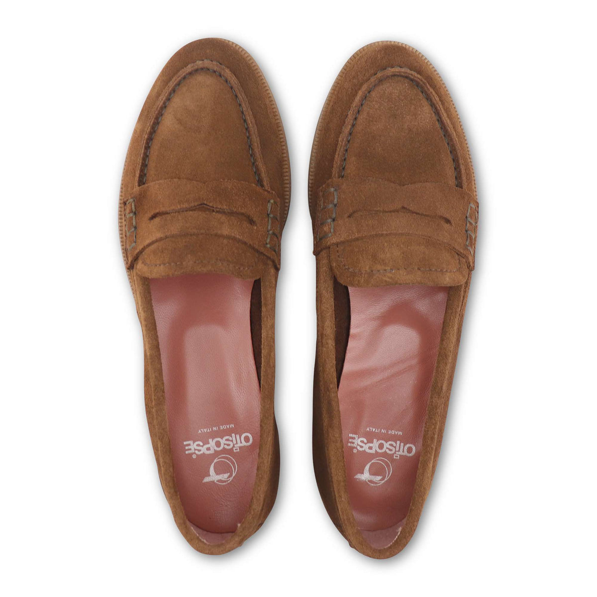 Mocassini ave camoscio sigaro