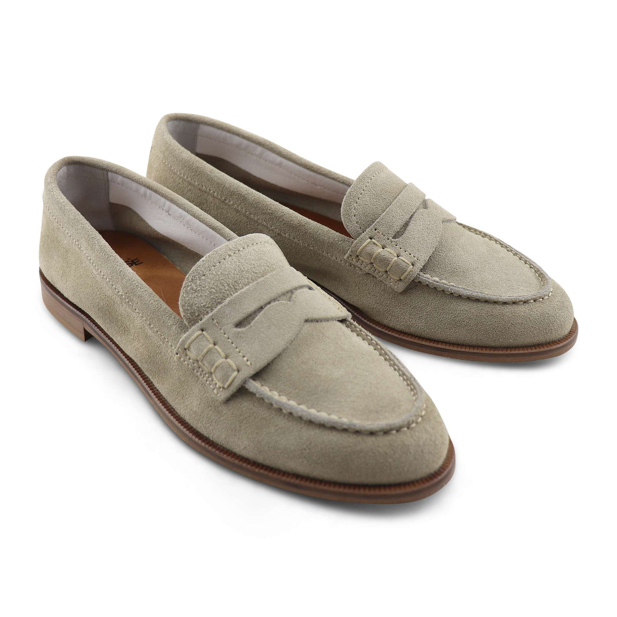 Mocassini ave camoscio beige