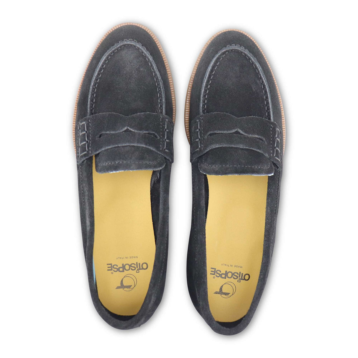 Mocassini ave camoscio nero
