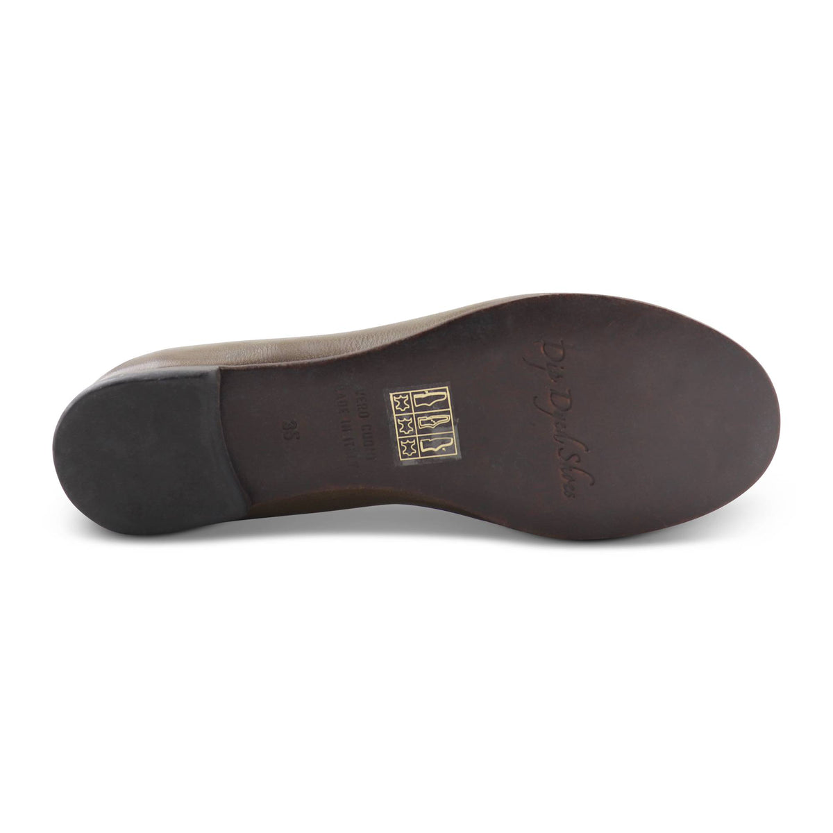 Ballerine in pelle moro