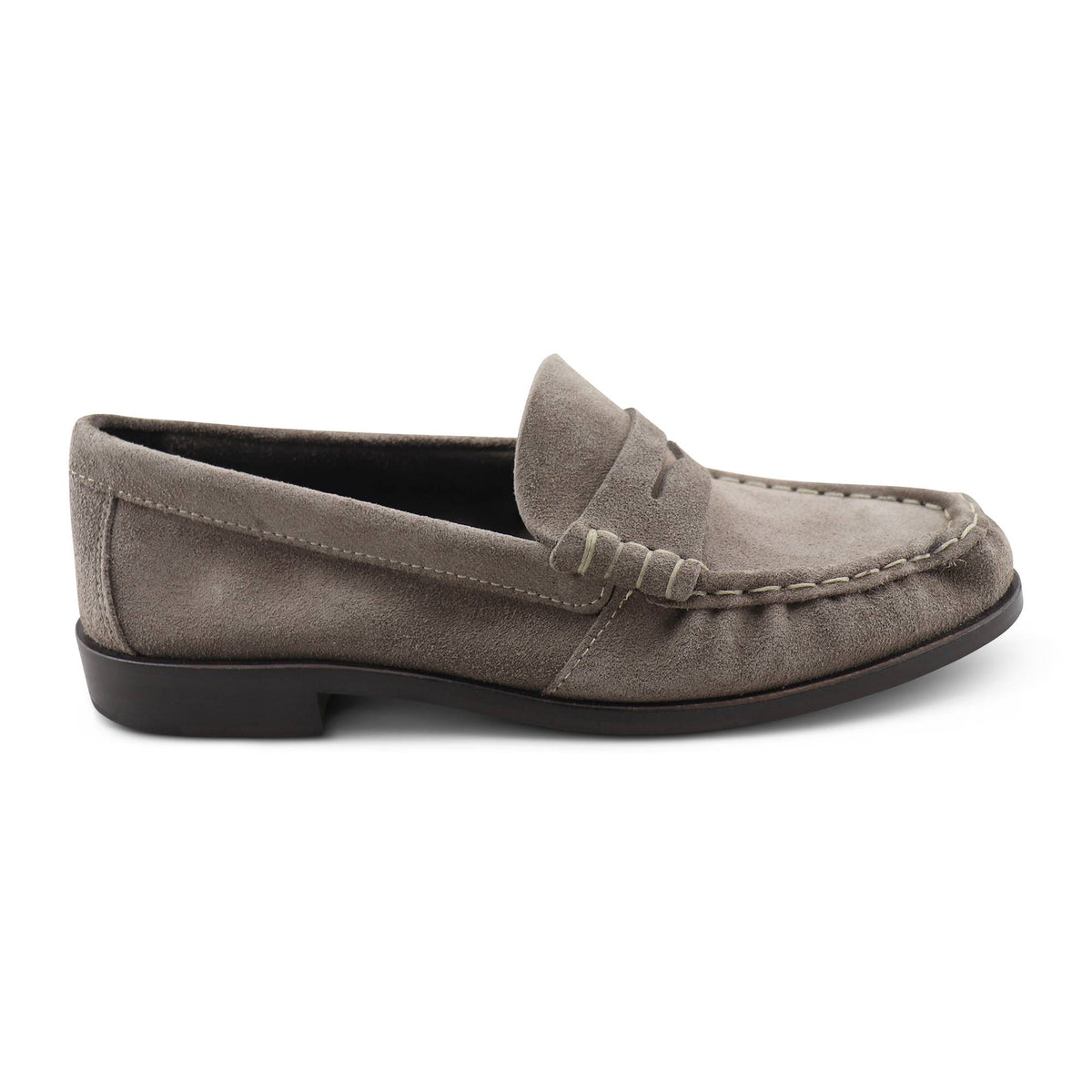 Mocassini camoscio taupe