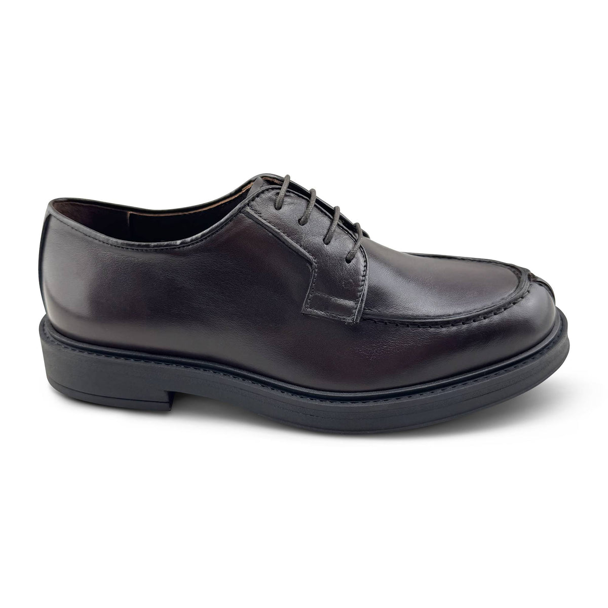 Derby in pelle moro