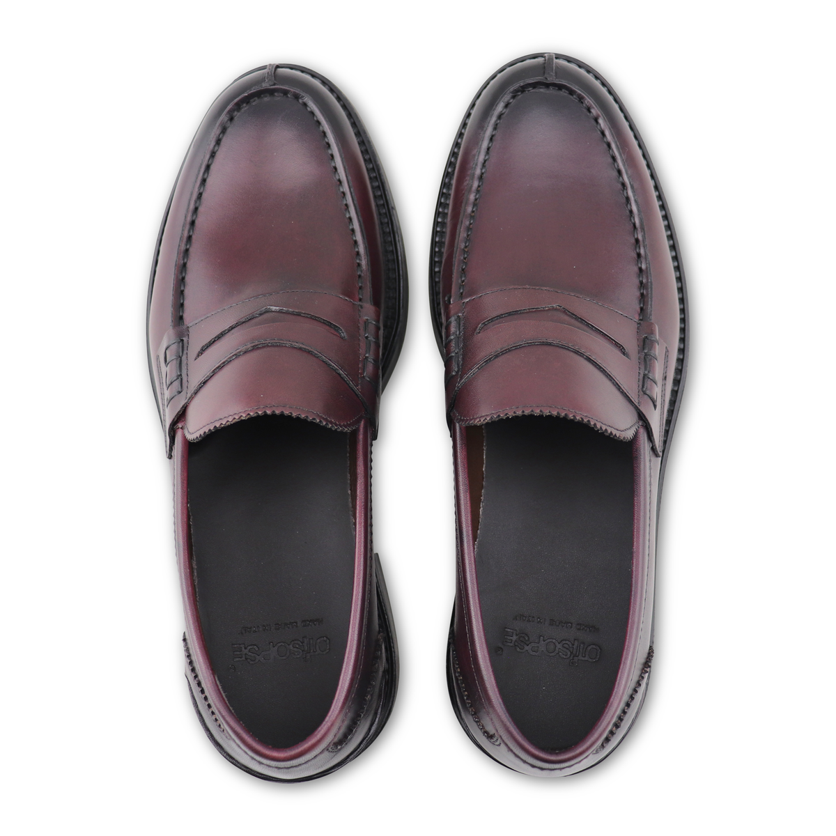Mocassini 820 pelle bordeaux