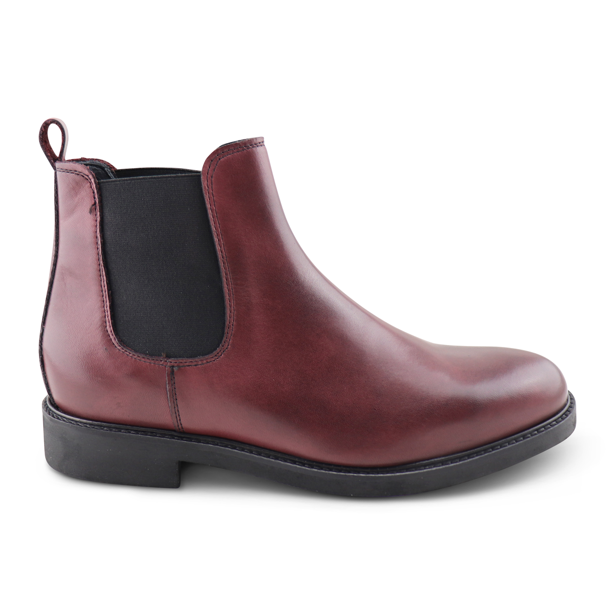 Chelsea bordeaux in pelle