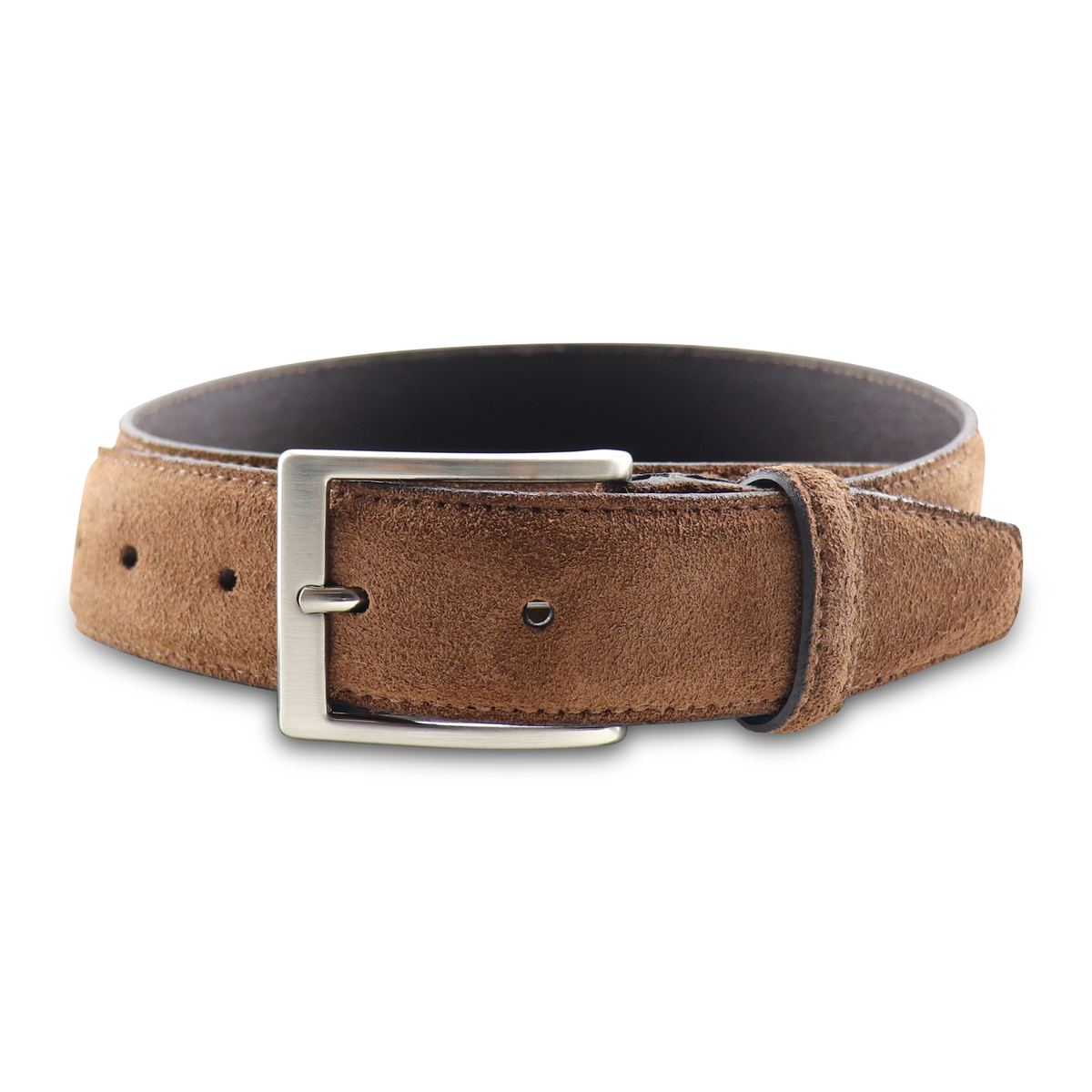 Cintura in camoscio marrone