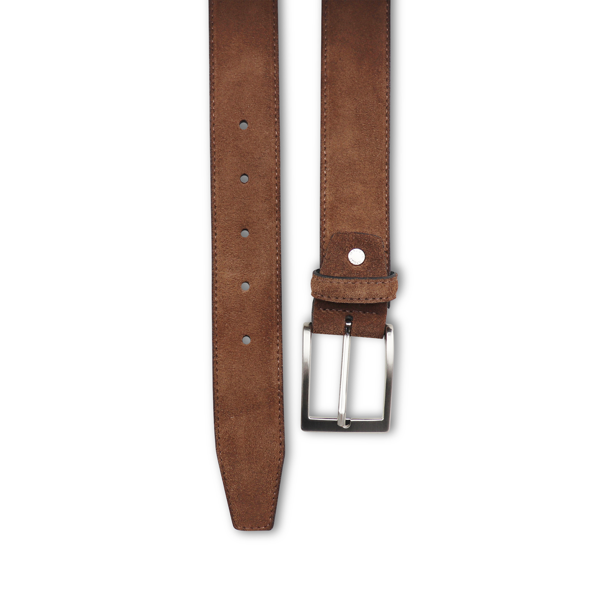 Cintura in camoscio marrone