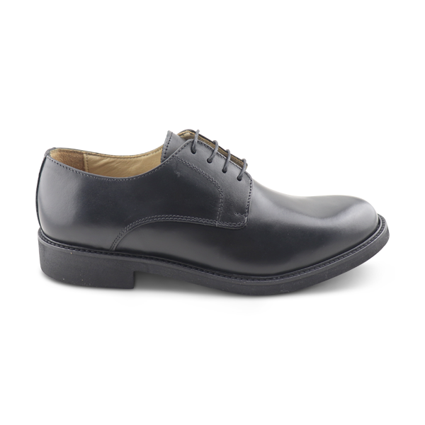 Derby in pelle nero