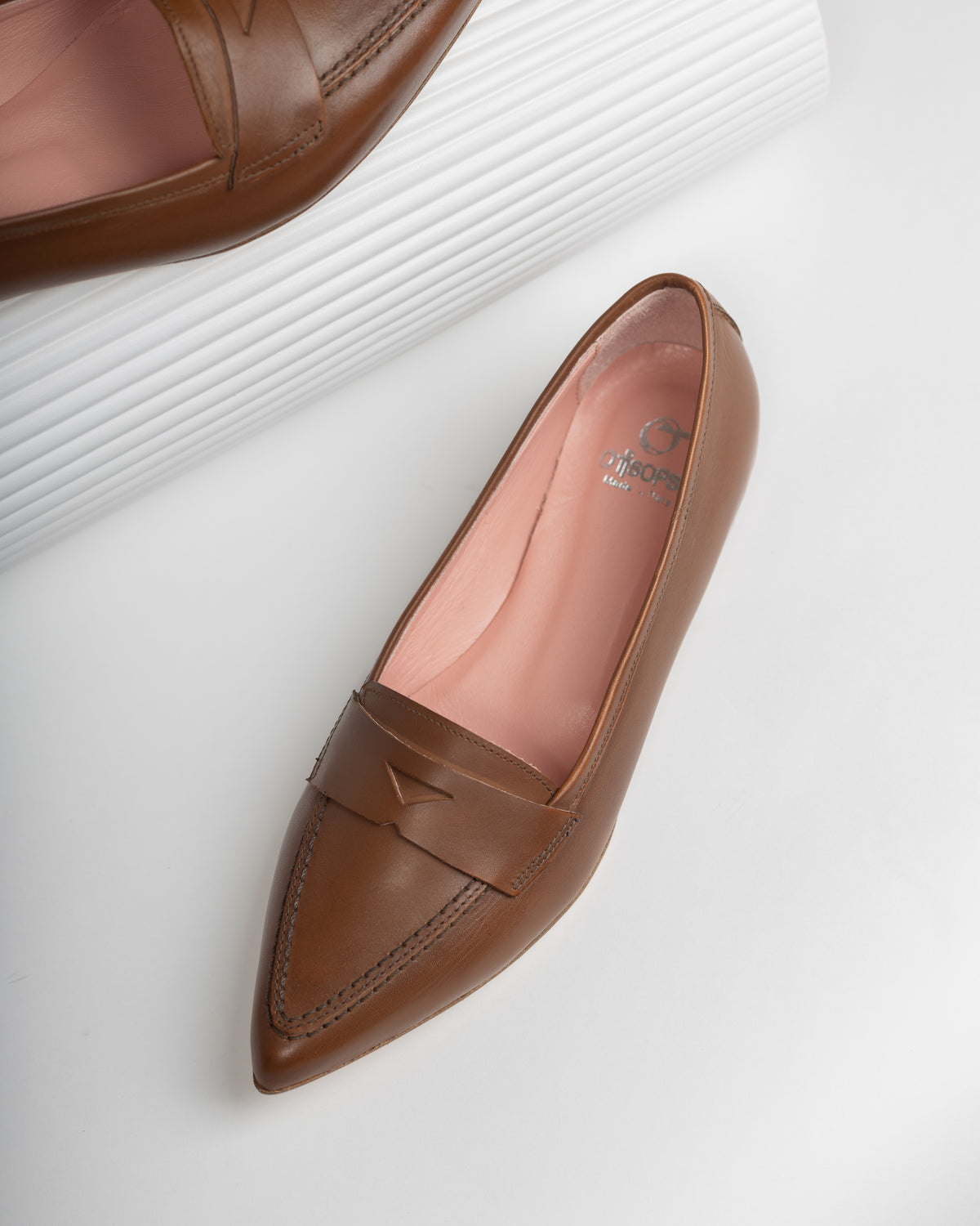 Mocassini bea in pelle cuoio