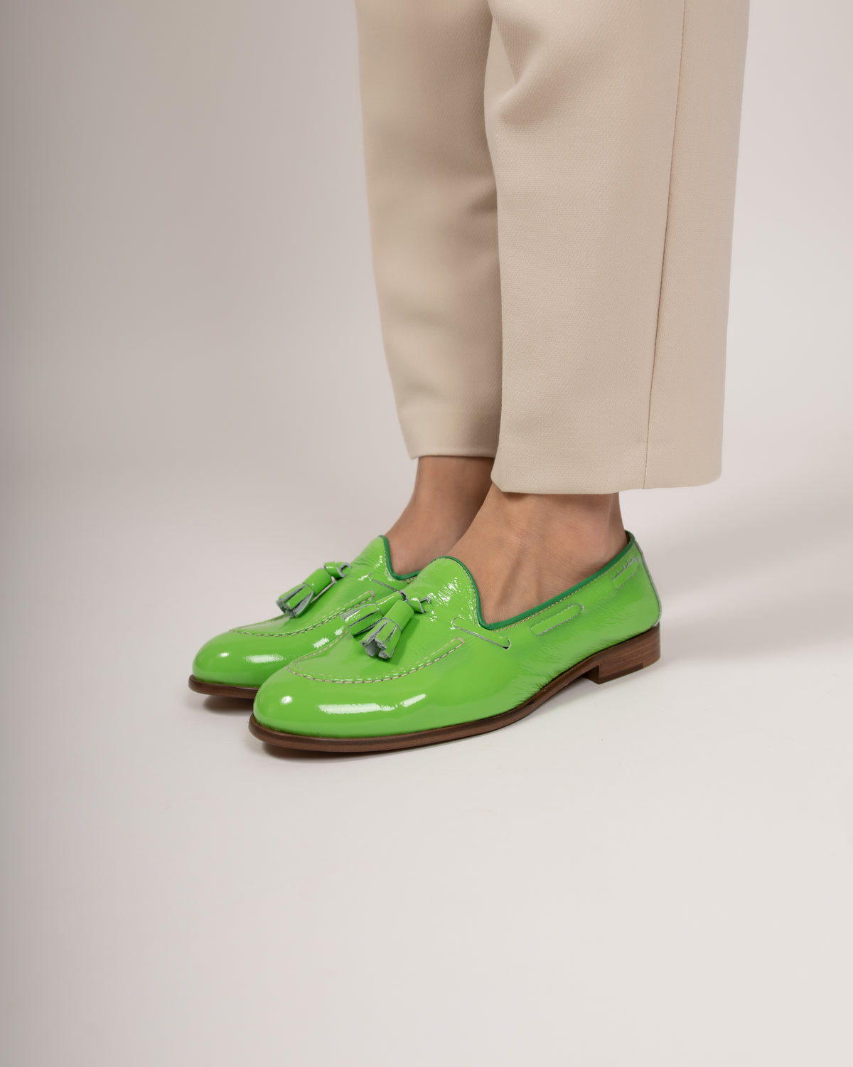 Mocassini naplak verde