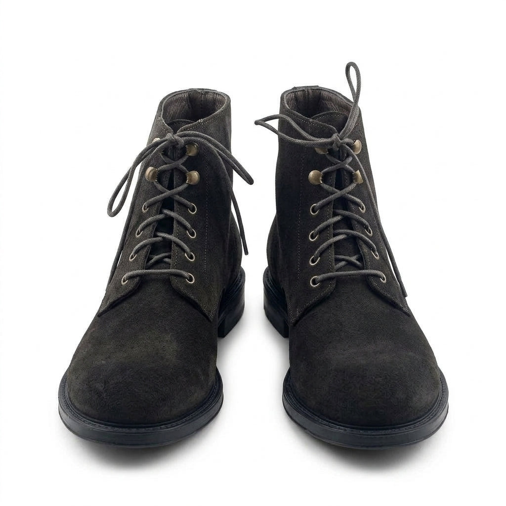 Lace-up combat boots — Studio - Clean | Generated by Modelize