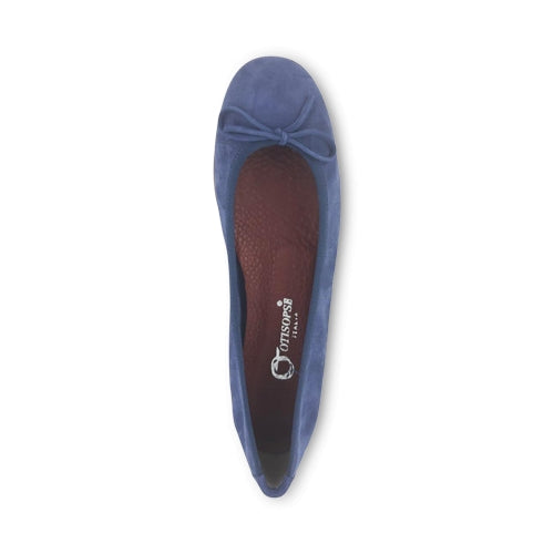 Ballerine in camoscio