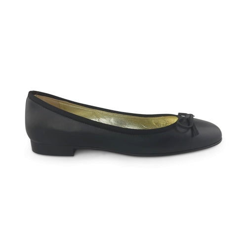 Ballerine in nappa nere