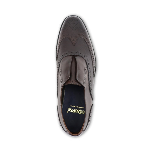Scarpe Francesine senza lacci in pelle da uomo