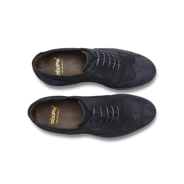 Scarpe Derby blu da uomo