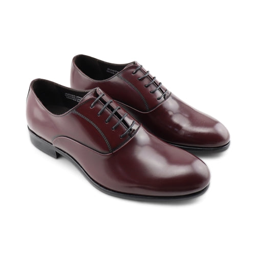 Scarpe Francesine in pelle abrasivata bordeaux