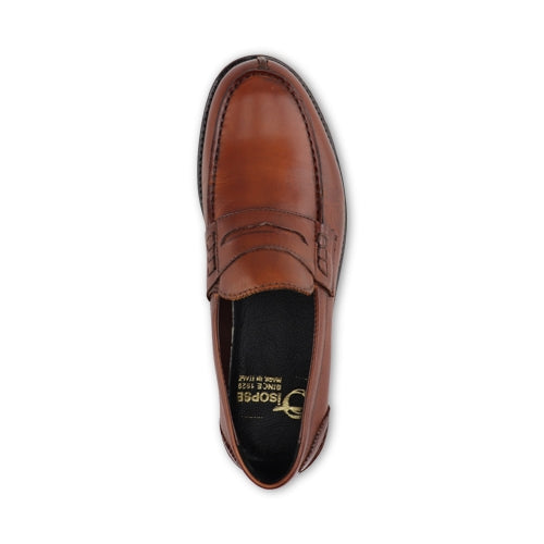 Mocassini casual in pelle