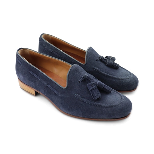 Slippers per uomo in camoscio