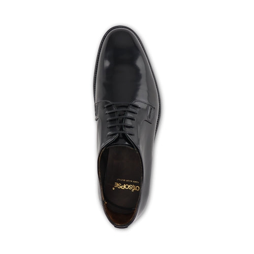 Scarpe Derby lisce in pelle