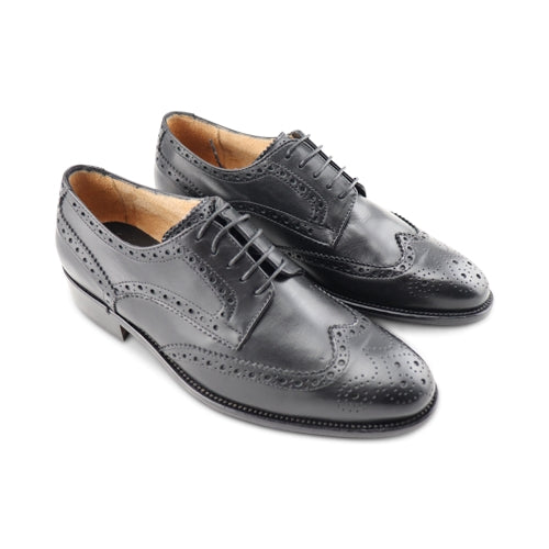 Scarpe Derby nere in pelle