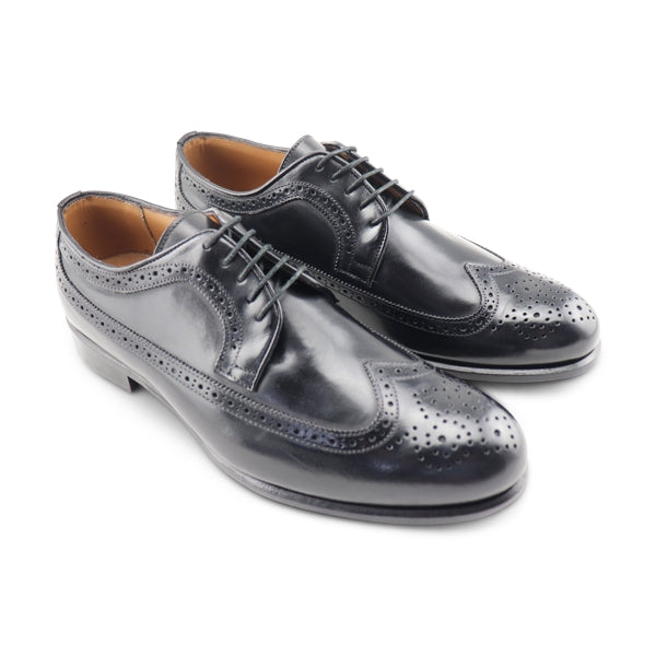Scarpe Derby nere in pelle