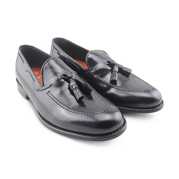 Mocassini tassel saima nero