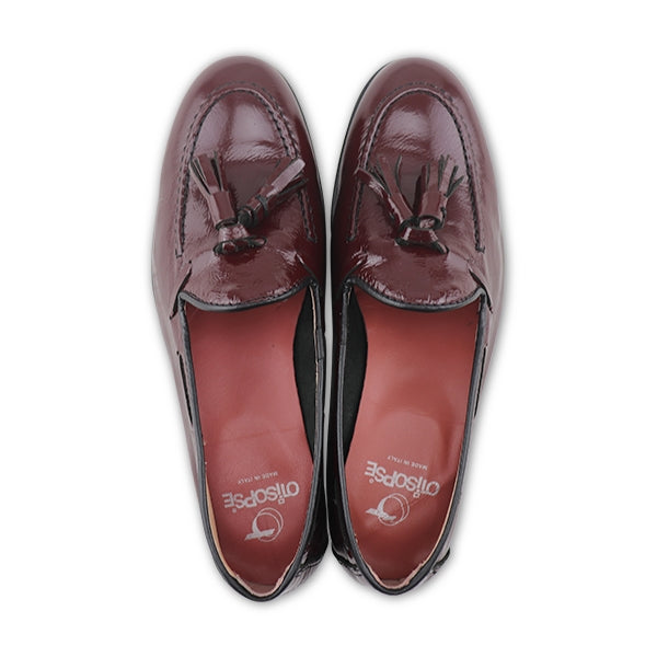 Mocassini naplak bordeaux