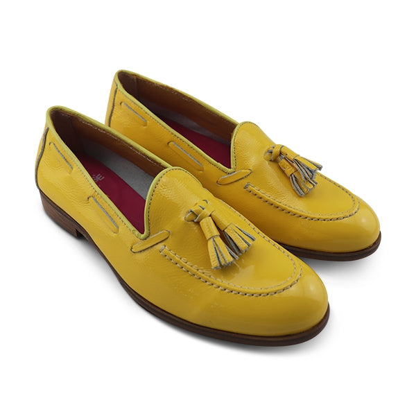 Mocassini naplak giallo
