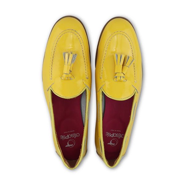 Mocassini naplak giallo