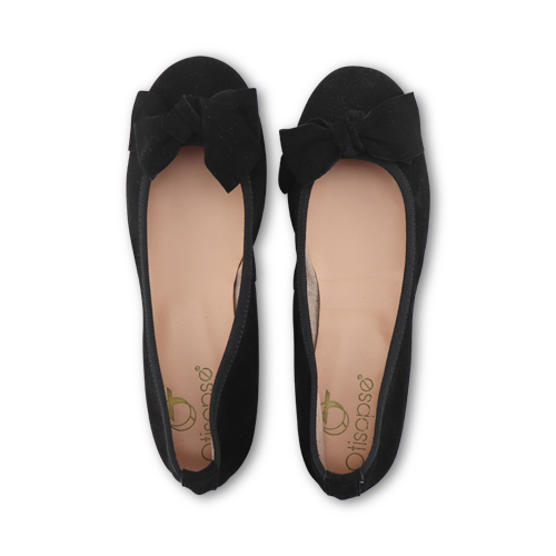 Ballerine in camoscio