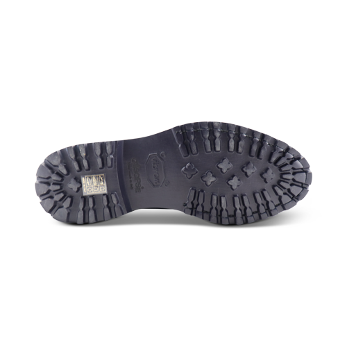 Blue suede Vibram ankle boots