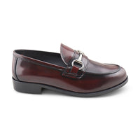 Mocassini greta abrasivati bordeaux