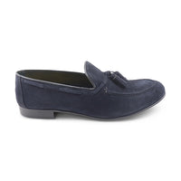 Tassel camoscio blu