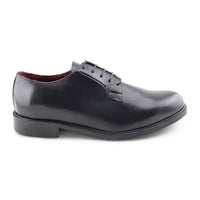 Derby nero in pelle