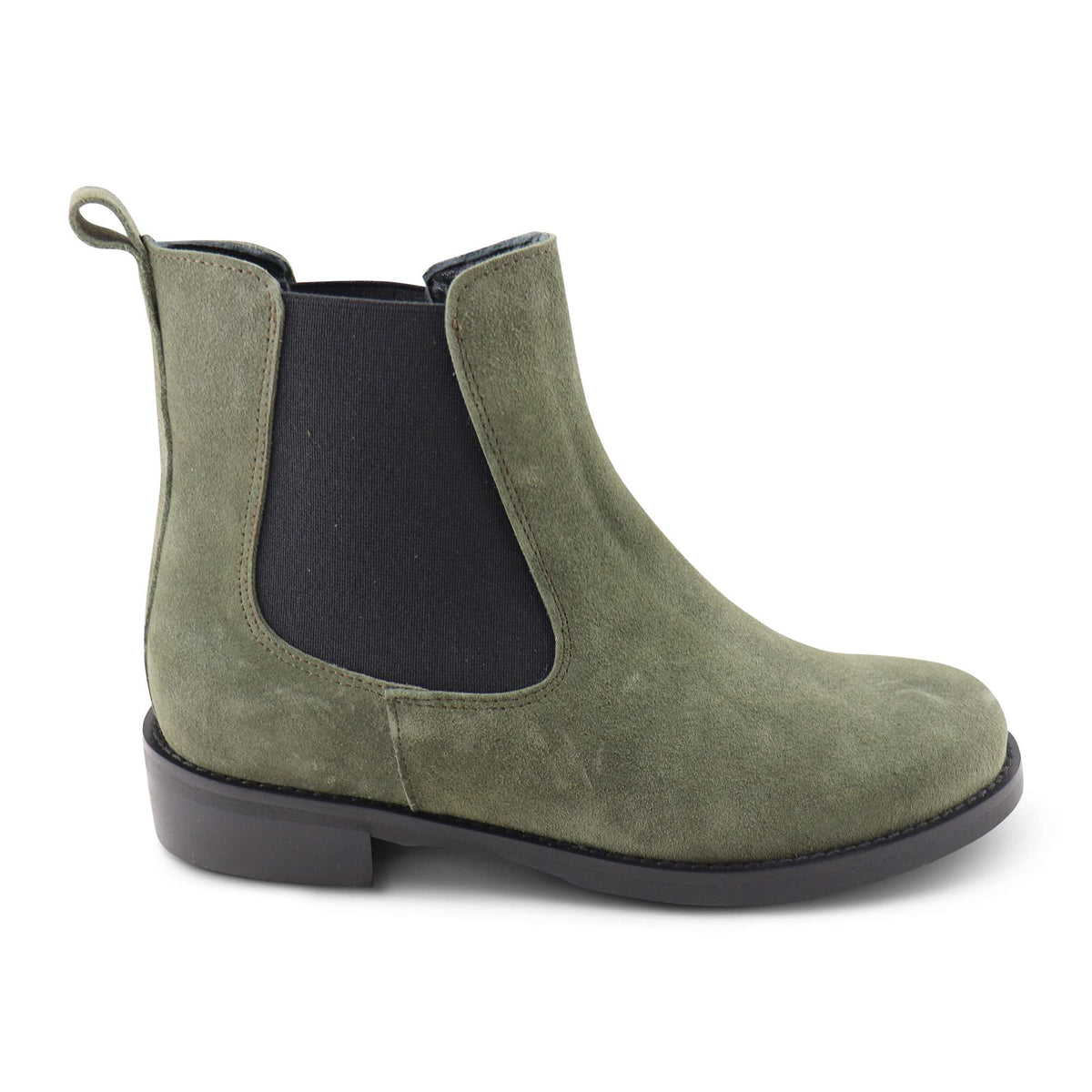 Chelsea in camoscio verde
