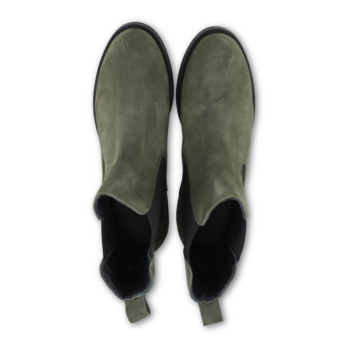 Chelsea in camoscio verde