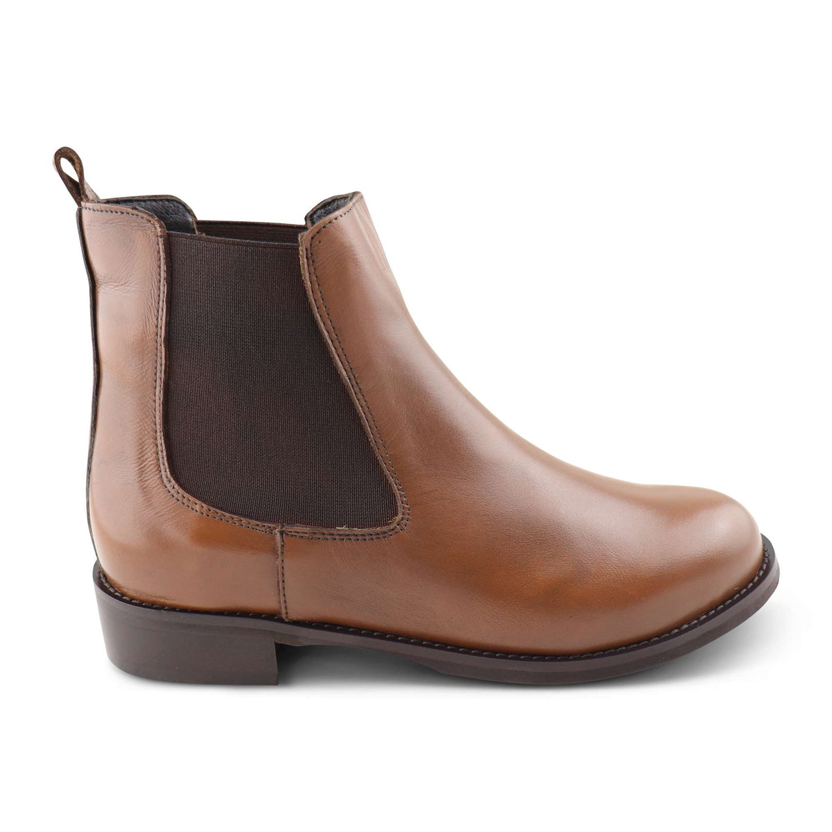 Chelsea in pelle cuoio